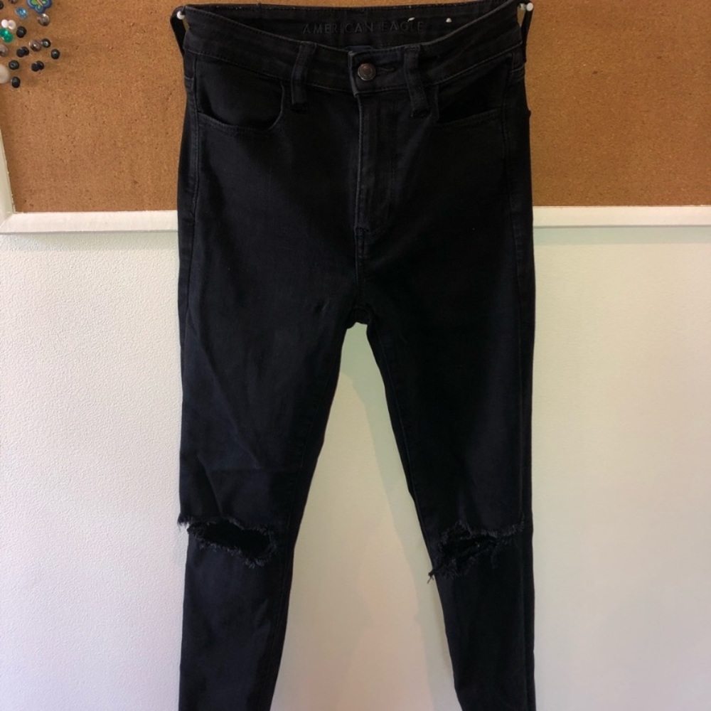 American eagle black jeans